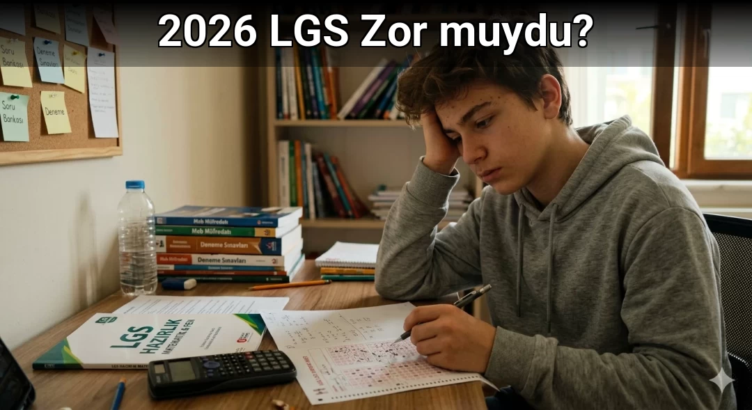 2026 LGS Zor muydu?